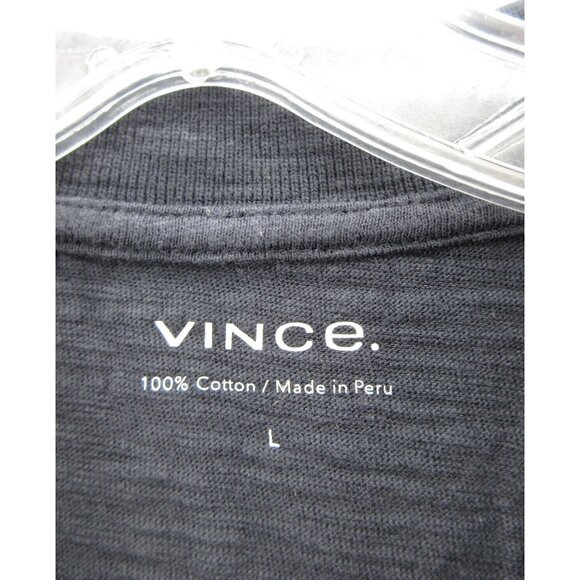 Vince Polo Shirt Large Pullover Golf Preppy Casual Collared Cotton - Picture 8 of 10